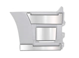 Stripes Chrome Trim Set for Rear Step Fairing Panel 33" (85 cm) Passenger Side (12R, 13R, 14R)  2004-2017 Volvo VNL