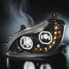 Headlight Full LED Black Driver 2013-2021 Kenworth T680