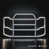 Grille Guard Large Chrome with Lights 2022+ Kenworth T680 No Fog