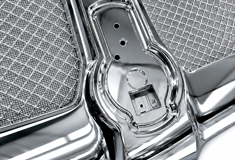 Grille Frame with Bug Screen Chrome Compatible with KW T680 Next Gen 2022+