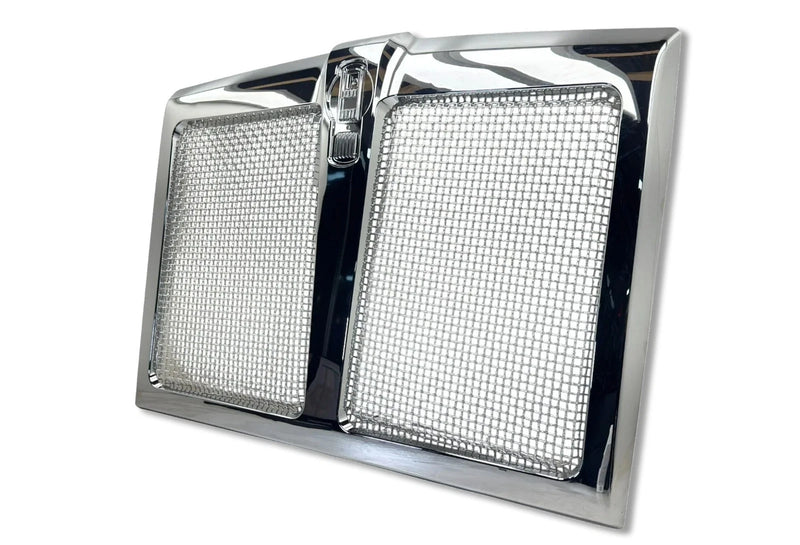 Grille Frame with Bug Screen Chrome Plastic Compatible with KW T880