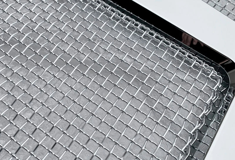 Grille Frame with Bug Screen Chrome Plastic Compatible with KW T880