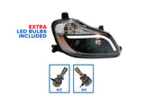 Headlight Black with LED Bar Passenger 2015-2019 Kenworth T680