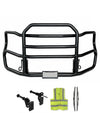 Heavy Duty Black Deer Guard with Brackets for Plastic Bumper 2026+ Freightliner Cascadia