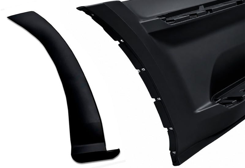 Front Step Side Panel w/Bracket, Upper & Lower Metal Steps, Extension Passenger 2022+ Peterbilt 579