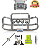 Front Steel Grille Deer Guard Herd 300 2018+ Volvo VNL 740