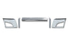 Bumper Set with Fog Holes with Chrome Trim and Brackets 2018+ Volvo VNL VNR