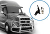 Mount Bracket for Herd 404010 VV06 Front Guard Driver 2025+ Volvo VNL VNR