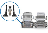 Mount Brackets Set for Herd GG-MTK-11 VV02 Front Bumper Deer Guard 2004-2024 Volvo VNL VNR