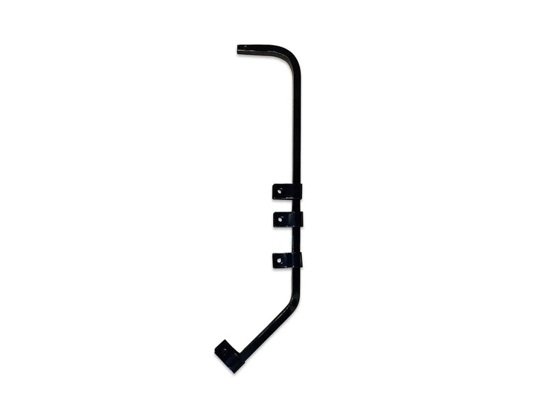 KOZAK Black Angled Mud Flap Hanger Bracket with Hardwre Plus 2X 22 inch Windshield Wipers, 2X Trailer Tail Lights and KOZAK Vest