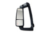 KOZAK Side View Door Mirror Power Heated Chrome With LED Turn Signal and With Arm & Look Down Mirror Left Side compatible with Volvo VNL, VNM, VNX, VN 2004-2023 PLUS Logo, Bracket, Wipers, Vest