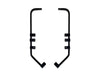 KOZAK Black Angled Mud Flap Hanger Bracket with Hardwre Sold by Pair Plus 2X 22 inch Windshield Wipers, 4X Trailer Tail Lights and KOZAK Vest