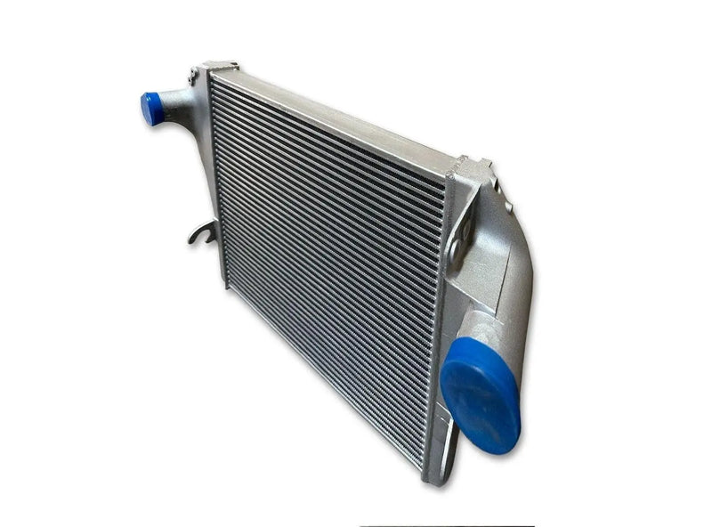 KOZAK Replacement Charge Air Cooler 20517561 for Volvo VN 2007-2014, VT 2006-2014 PLUS Logo with Stripe, 2x 22 inch Windshield Wipers, 2x Trailer Tail Lights, License Plate Frame and Vest