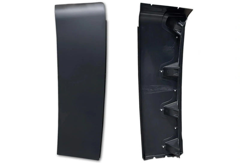 Kozak Cab Cabin Lower and Upper Sleeper Fairing Pair Set Large Left (Driver) Side Compatible with Kenworth T680 Plus Kenworth Logo, 2X 22 Windshield Wipers and KOZAK Vest