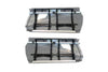 KOZAK Replacement Side Skirt Mounting Bracket for Fairing Skirt Panel Right & Left Side Compatible With Kenworth T680 2013-2021 Semi Truck PLUS Logo, 2x22" Windshield Wipers and KOZAK Vest