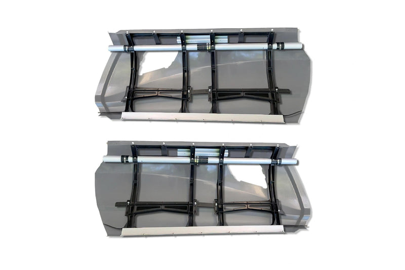 KOZAK Replacement Side Skirt Mounting Bracket for Fairing Skirt Panel Right & Left Side Compatible With Kenworth T680 2013-2021 Semi Truck PLUS Logo, 2x22" Windshield Wipers and KOZAK Vest