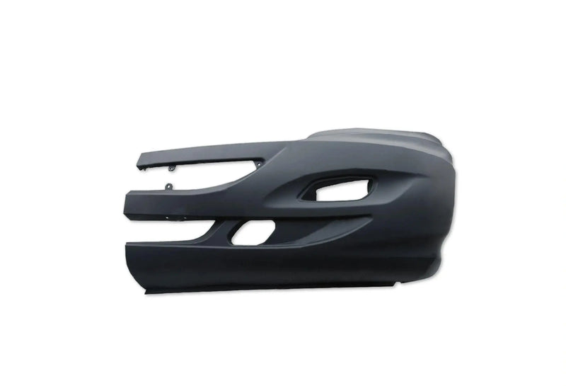 KOZAK Replacement Bumper Corner With Fog Lights Holes Left Driver Side For International Prostar Trucks PLUS International Logo Emblem, 2x 22" Windshield wipers and Kozak Vest