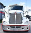 Kozak 14" Chrome Bumper for Kenworth T660 2008+ - Tacoma Parts Corporation
