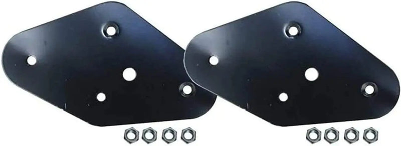 Chrome Finish Hood Mirrors compatible with Volvo VNL 2004-2016 Left Driver and Right Passenger Side Pair with Mounting Kits PLUS Logo, 2x 22 inch Windshield Wiperesand, KOZAK Vest