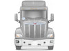 Kozak Chrome Plastic Bumper Corner with Fog Light Hole Right Passenger Side for Peterbilt 579 PLUS Logo, - Tacoma Parts Corporation