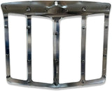 Chrome Front Grille without Bug Screen compatible with Peterbilt 579