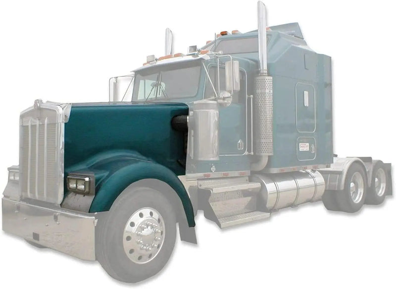 Fiberglass Hood Shell for Kenworth W900L - Tacoma Parts Corporation