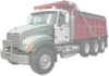 Fiberglass Hood Shell for Mack CV713 Granite 2002-2007 - Tacoma Parts Corporation