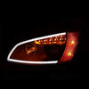 Headlights LED Bar Turn Signal Set Black for Kenworth T660/T700 - Tacoma Parts Corporation