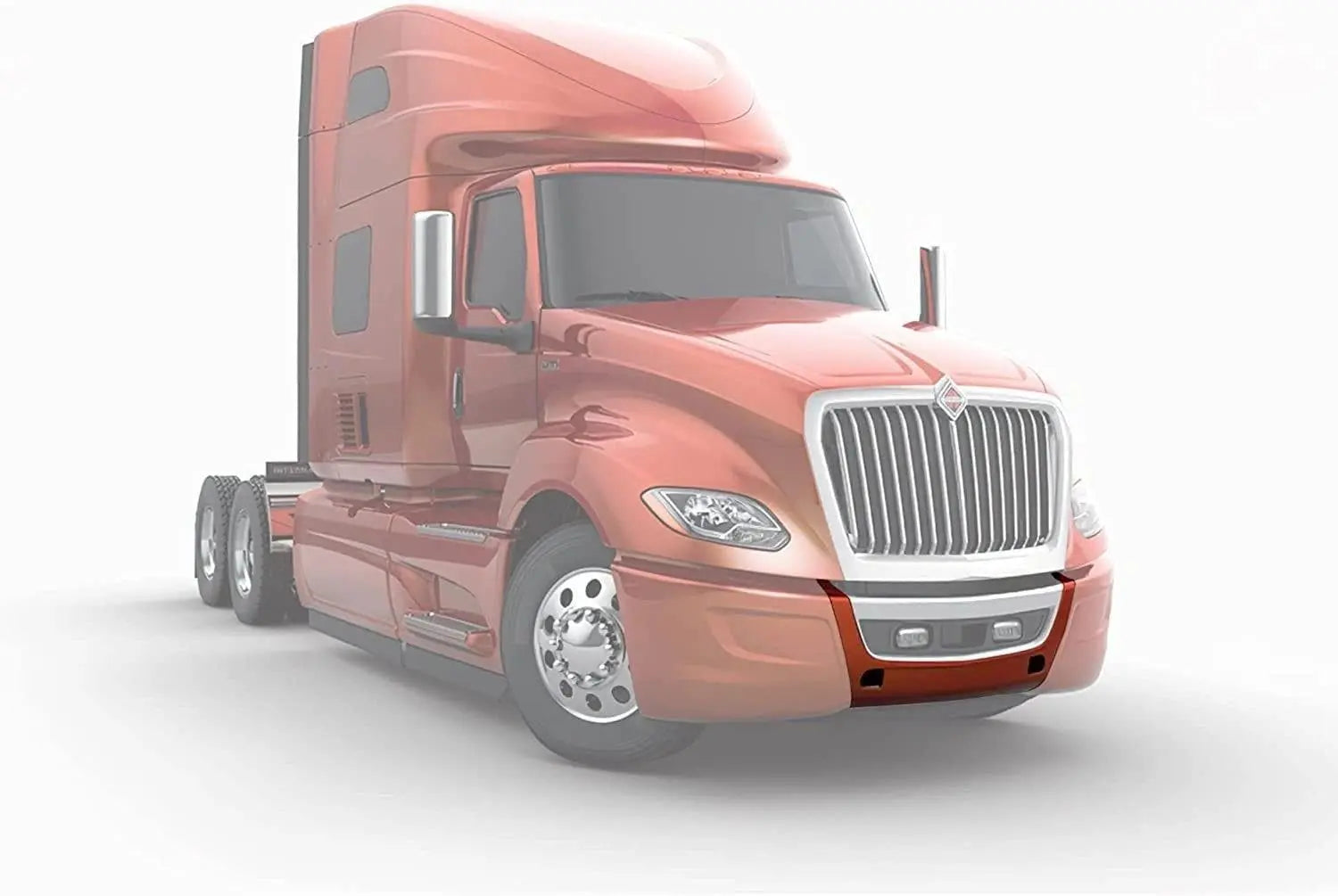 Middle Center Bumper Fascia Plastic International LT625