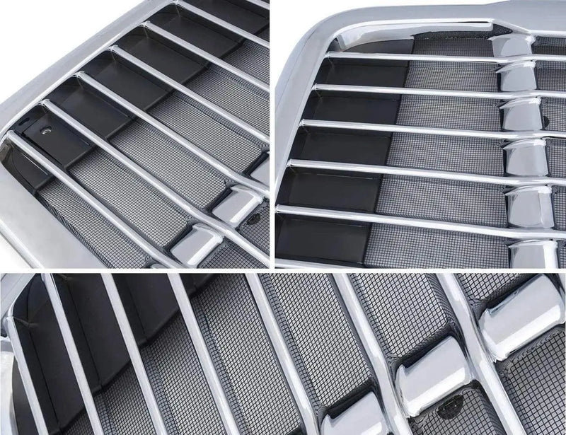 Chrome Triple Plated Front Hood Radiator Grille With Bug Screen A17-19112-000 A17-15624-003 for Freightliner Cascadia 2008-2017