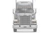 KOZAK LED DRL DUAL Chrome Projector Headlights Set Pair (Driver Left & Passenger Right Side) for FREIGHTLINER CLASSIC PLUS Logo, Windshield Wipers and Vest
