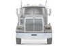 KOZAK LED DRL DUAL Chrome Projector Headlight (Driver Left Side) for WESTERN STAR 6900 4900 4800 SERIES PLUS Windshield Wipers and Vest