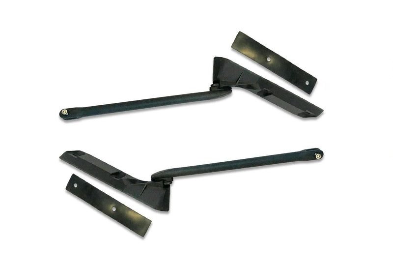 Volvo VNL Truck Door Mirror Chrome Power Heated with Arm Driver Left and Passenger Right Side with Volvo Logo, 2x 22" Windshield wipers, KOZAK Vest and Arm bracket set