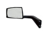 Replacement Hood Chrome Finish Mirror Left Driver Side Only With Mounting Kit for Volvo VNL 2004-2017- Volvo Truck Accessories - PLUS Volvo Logo Emblem, 2x 22" Wipers, KOZAK Reflective Vest