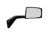 Replacement Hood Chrome Finish Mirror Right Passenger Side Only With Mounting Kit for Volvo VNL 2004-2017- Volvo Truck Accessories - PLUS Volvo Logo Emblem, 2x 22" Wipers, KOZAK Reflective Vest