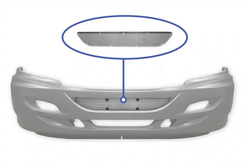KOZAK Bumper Net Lower Grille Screen For International Prostar 2008+ Trucks PLUS Logo and Vest