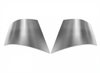 KOZAK Bumper End Corner Chrome Trim (Left Driver and Right Passenger Side) for International Prostar 2008-2015 PLUS International Logo and KOZAK Vest