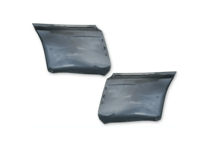 Kozak Plastic Outer Bumper End Corner Extension Pair Set for International LT625 - Tacoma Parts Corporation