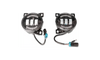 Performance High Power Black Housing LED Projector Fog Light Lamp Pair Set for Peterbilt 579/578 & Kenworth T660 - Tacoma Parts Corporation
