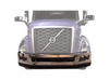 Kozak Aftermarket CLAD Bumper Without Fog Light Holes for Volvo VNL 2018+ - Tacoma Parts Corporation