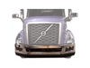 Kozak Aftermarket CLAD Bumper with Fog Light Holes for Volvo VNL 2018+ - Tacoma Parts Corporation
