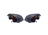 LED Projection Headlight Pair Set Black for Freightliner Cascadia 2018+ - Tacoma Parts Corporation