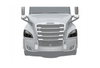 LED Projection Headlight Pair Set Black for Freightliner Cascadia 2018+ - Tacoma Parts Corporation