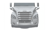 Chrome Projection LED Headlights Pair Set for Freightliner Cascadia 2018+ - Tacoma Parts Corporation