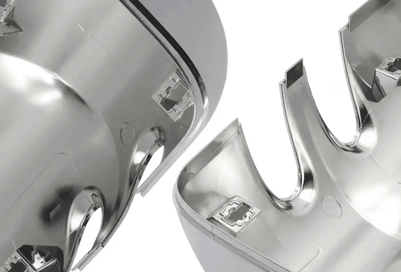 Door Mirror Covers Chrome Set Kenworth 2013-2021 T680 T880