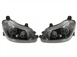 Kozak Black Housing Full LED Headlight Assembly Pair for Kenworth T680 2013-2021 - Tacoma Parts Corporation