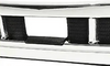 Complete Plastic Chrome Front Bumper No Fog Light Holes for Freightliner Cascadia 2008-2017 - Tacoma Parts Corporation