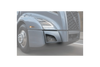 KOZAK compatible with Volvo VNL 2018+ Bumper Corners Chrome Trim w/Fog Light Holes Right Passenger Side