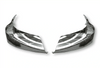 Kozak International Prostar Bumper Corner Right and Left (Passenger and Driver Side) Plastic Chrome PLUS International Logo Emblem, 2x22" Windshield wipers and KOZAK Reflective Vest
