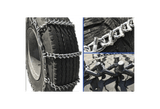 KOZAK 11R22.5, 295/75R22.5 Studded Tire Chain 7mm Link Cam Snow Ice Traction Commercial Truck PLUS KOZAK Vest